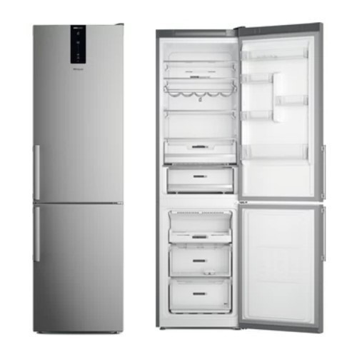 FRIGO COMBI WHIRLPOOL W7X 92O OXH INOX 202X60X67.8